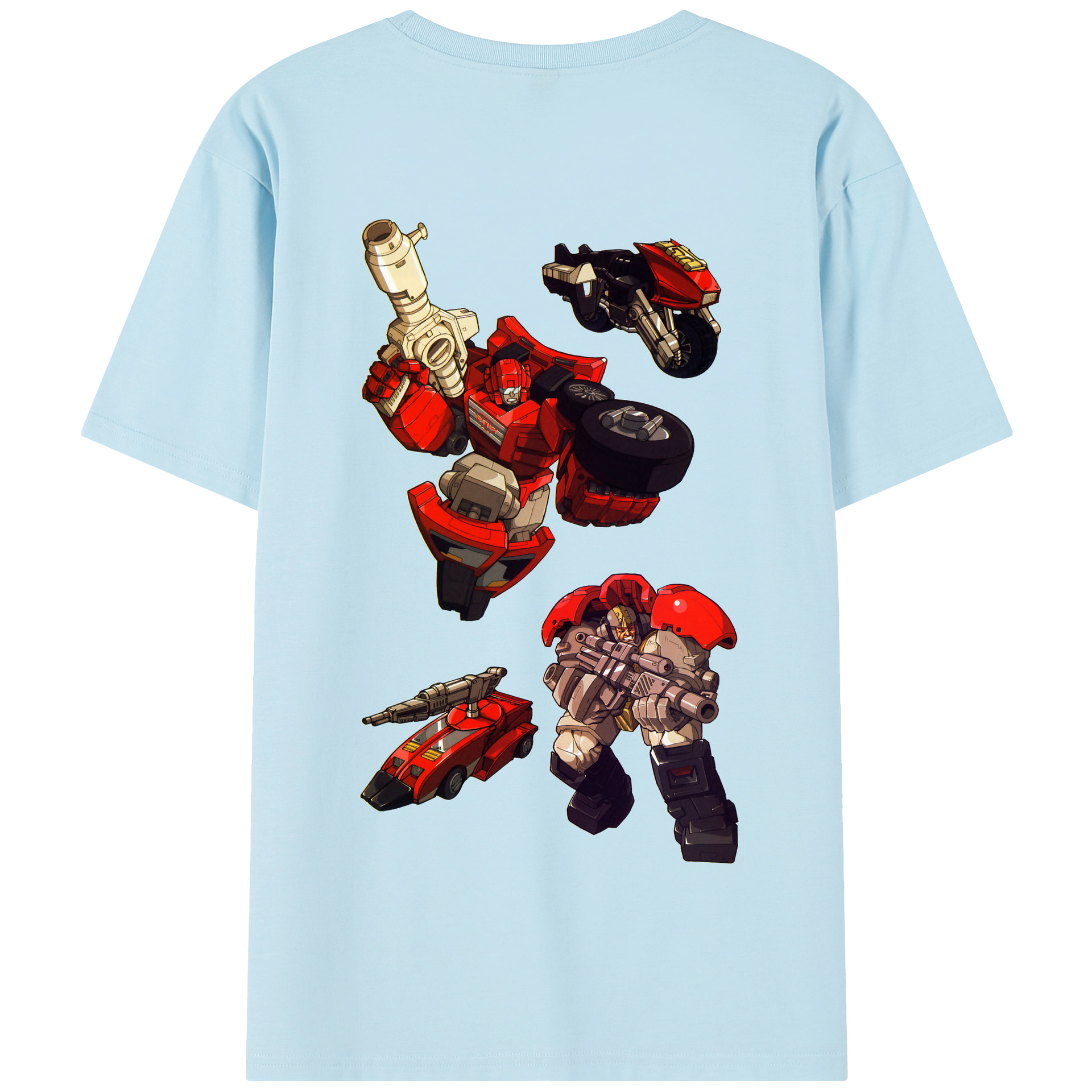 （画像用）  綿100％半袖Tシャツ（背面プリント）